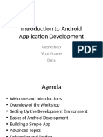 Android Development Workshop Presentation