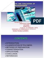 Formulation and Evaluation of Microspheres