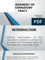 Assessment of Respiratory Tract