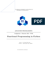 Advanced Programming Report