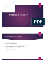 CH 7 M7 Portfolio Theory