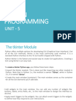 Python UNIT5 Notes