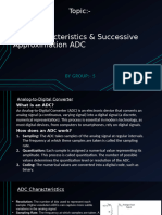 ADC Characteristics & Successive Approximation ADC 1