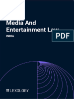 Lexology Panoramic - Media and Entertainment Law - Edition 5 - India