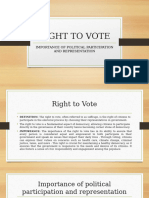 Right To Vote