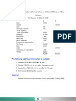 Income Statement HW