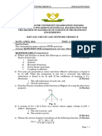 EMT 3105 CNT II Special-Supp Exam