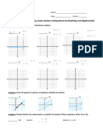 Algebra 1 - Unit 4 - Practice - Quiz 1 - Systems - All Methods