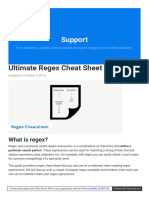 Ultimate Regex Cheat Sheet - Keycdn