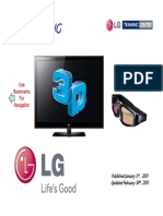 LG 3D TV - Training-Presentation Manual