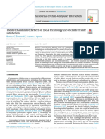 International Journal of Child-Computer Interaction: Bartosz G. Żerebecki Suzanna J. Opree