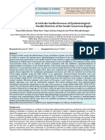 Factors Associated With The Ineffectiveness of Epidemiological Surveillance in The Health Districts of The South Cameroon Region