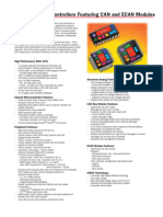 Picmicro® Microcontrollers Featuring Can and Ecan Modules: High Performance Risc Cpu