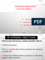 Bioavailability and First Pass Effect PPTX NEW IA