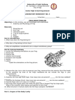 Frog Dissection