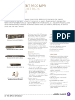 Alcatel Lucent 9500 MPR Datenblatt Version 4