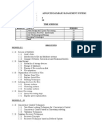 Advanced Database Management Systems