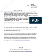 Downloaded From: Https://ray - Yorksj.ac - Uk/id/eprint/9863/: Institutional Repository Policy Statement