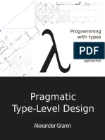 Sanet - ST - Pragmatic Type Level Design