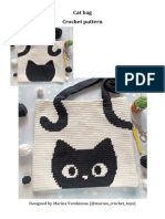 Cat Crochet Pattern Bag