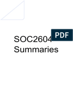 SOC2604 Summaries