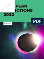 2019-11 Forrester-European-Predictions-2020