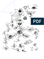 Tecumseh Engine Parts Manual OHV130 206820B