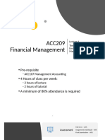 Lecture 01 Objectives and Environment of Managerial Finance