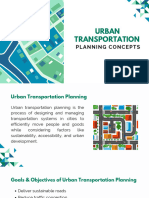 CE431 TOPIC 3 - Urban Planning Transportation Systems (1)