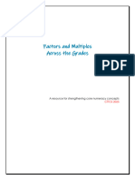 Factors and Multiples Resource Guide