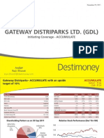 Gateway Dis Trip Arks Limited - Initiating Coverage