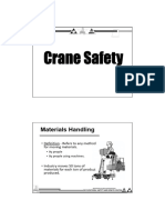 Construction Machinery (Crane Safety)