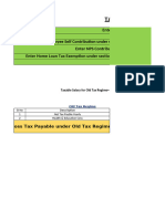 Tax Calculator For NTPC Employees - FY23-24