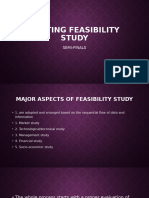 Writing Feasibility Study Semi Finals