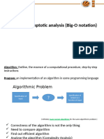 Unit 1Asymptotic Notation