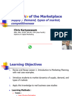 1 - Dynamics of the Market Place