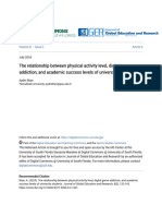 Volume 8 Issue 2 Article 3: Higher Education and Teaching Commons Sports Studies Commons