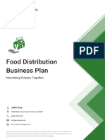 Food Distribution Business Plan