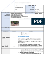 Week 1 Health DLL Teaching Guide Grade 4