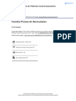 Foundry Process Air Recirculation