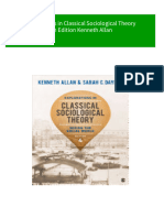 Get Explorations in Classical Sociological Theory 4th Edition Kenneth Allan Free All Chapters