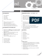 Grammar Reference Unit 1-6 Answer Key