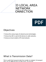 Wired Local Area Network Connection.