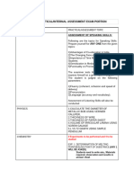 Grade 11 - Internal & Practical Assessment Syllabus