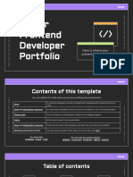 Senior Frontend Developer Portfolio