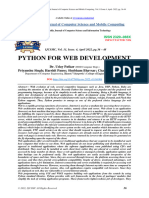 Python For Web Development