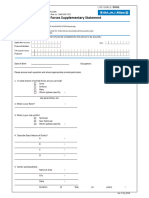 Specimen Armed Forces Supplementary Statement-1