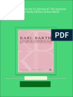 Full Church Dogmatics Vol 3 2 Section 47 The Doctrine of Creation Study Edition 16 Karl Barth Ebook All Chapters