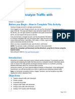 SBA 162 - Analyze Traffic With Wireshark