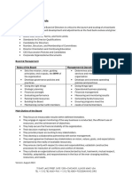 GFN Board Structures and Governance